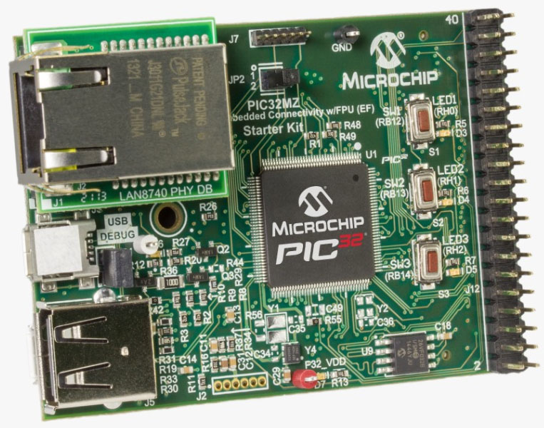 PIC32MZ Embedded Connectivity with FPU(EF) Starter Kit