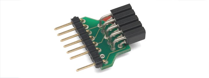 ICSPCAB8 to AVR Connector Adapter for PRESTO and FORTE